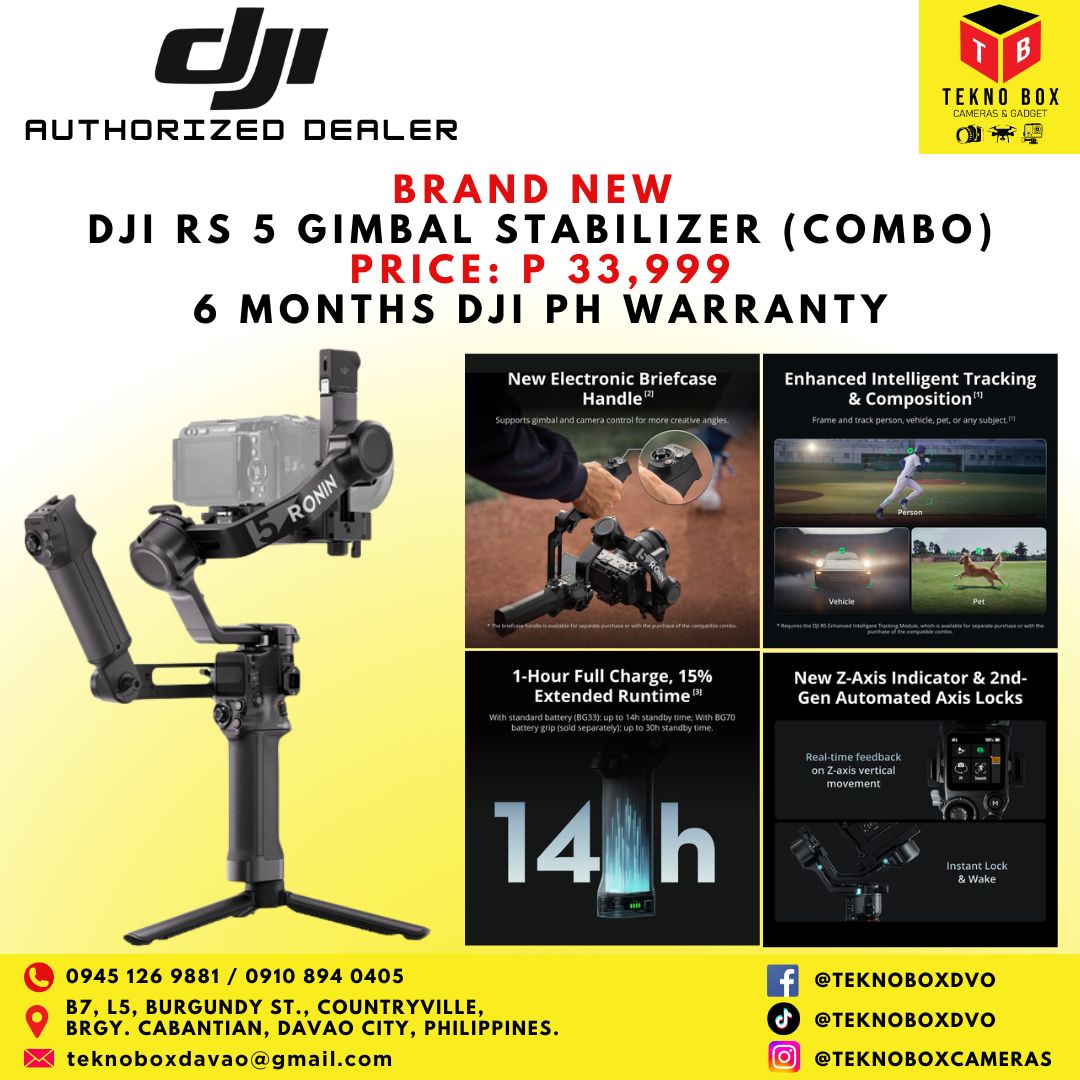 DJI RS 5 Gimbal Stabilizer (Combo)