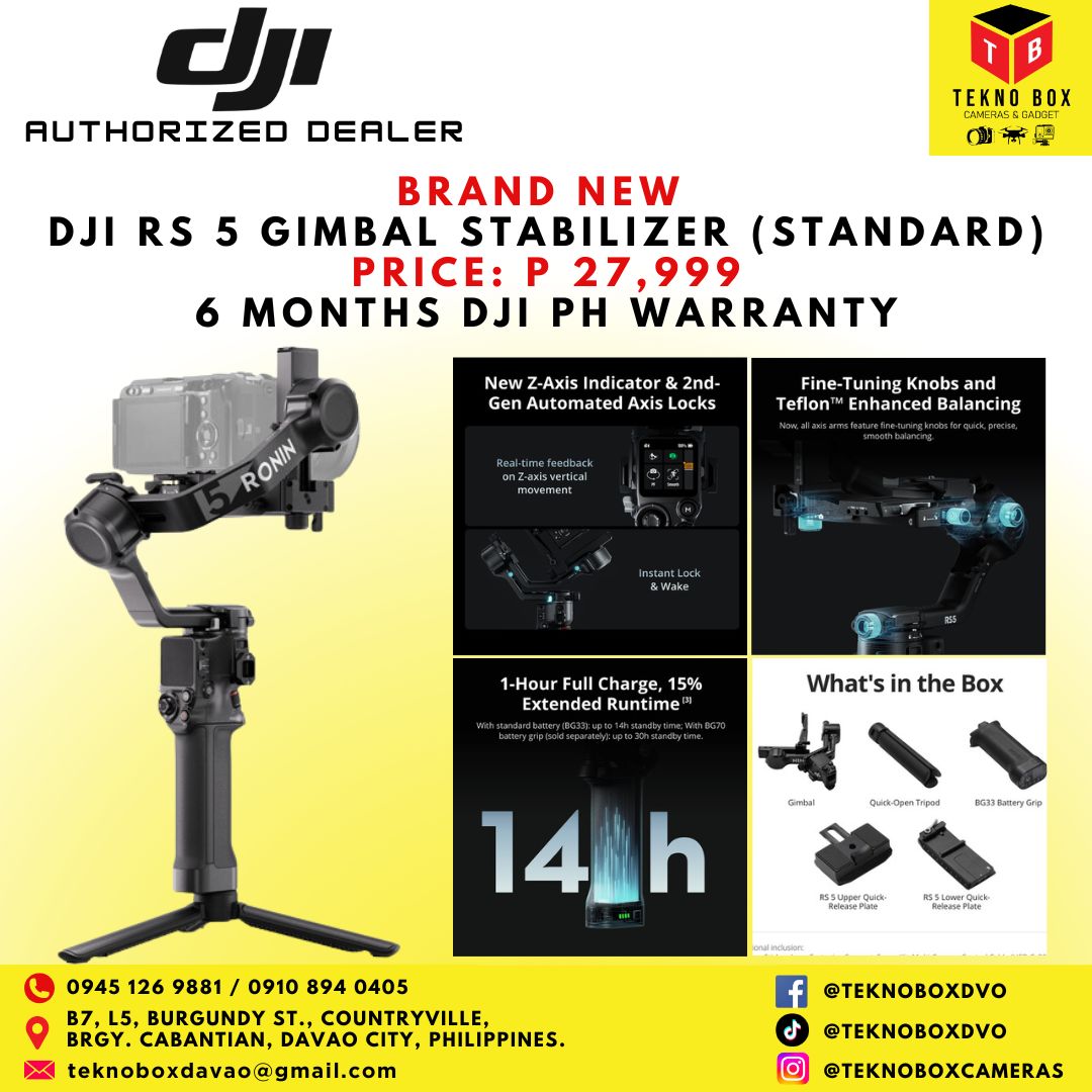 DJI RS 5 Gimbal Stabilizer (Standard)