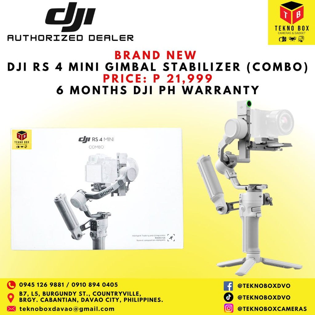 DJI RS 4 Mini Gimbal Stabilizer (Combo)