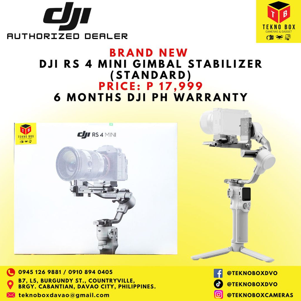 DJI RS 4 Mini Gimbal Stabilizer (Standard)