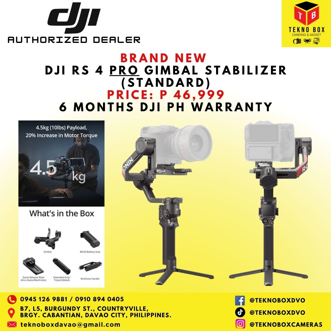 DJI RS 4 Pro Gimbal Stabilizer (Standard)