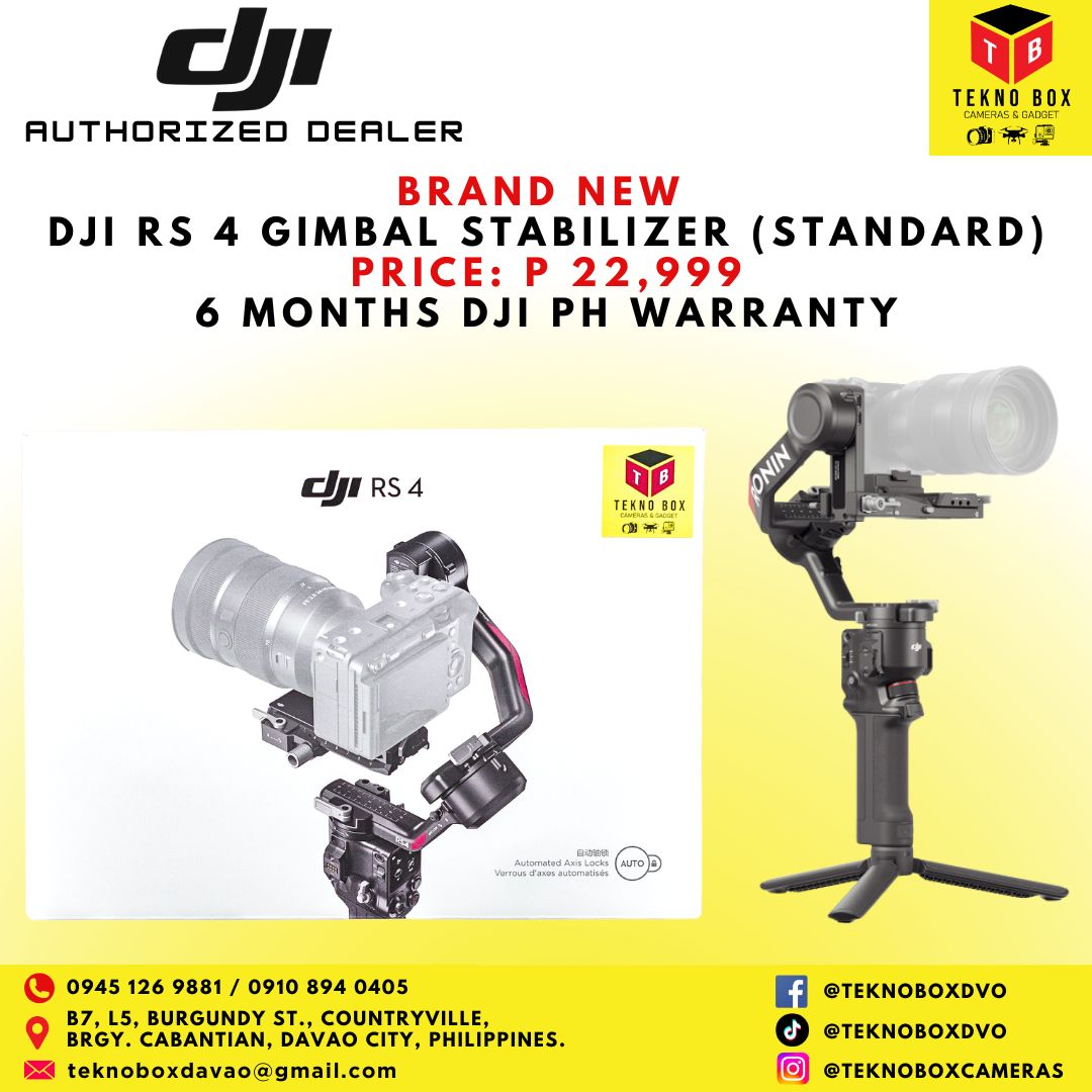 DJI RS 4 Gimbal Stabilizer (Standard)
