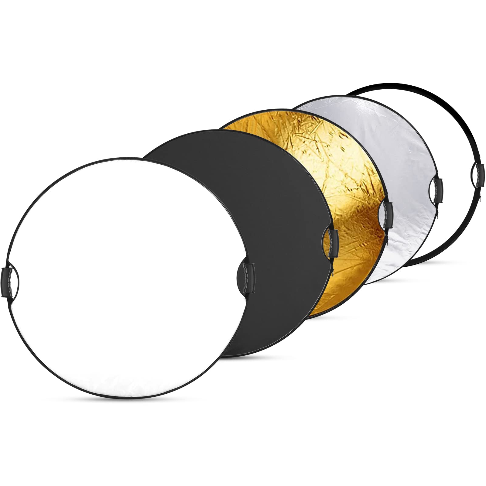 PXEL RF-8X8 5 in 1 32inch / 80cm Round Reflector for Photography Photo Studio Lighting & Outdoor Lighting