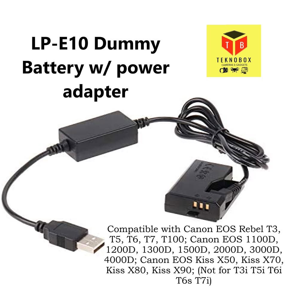 LP-E10 Dummy Battery