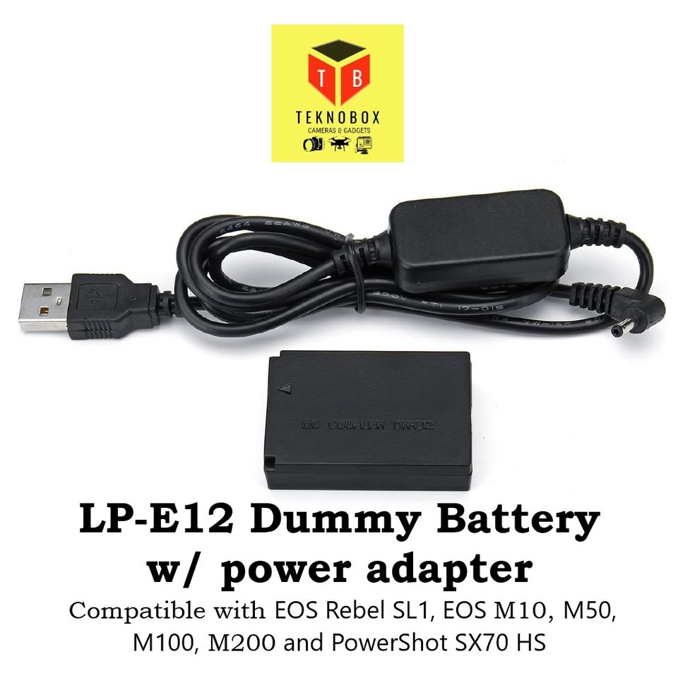 LP-E12 Dummy Battery