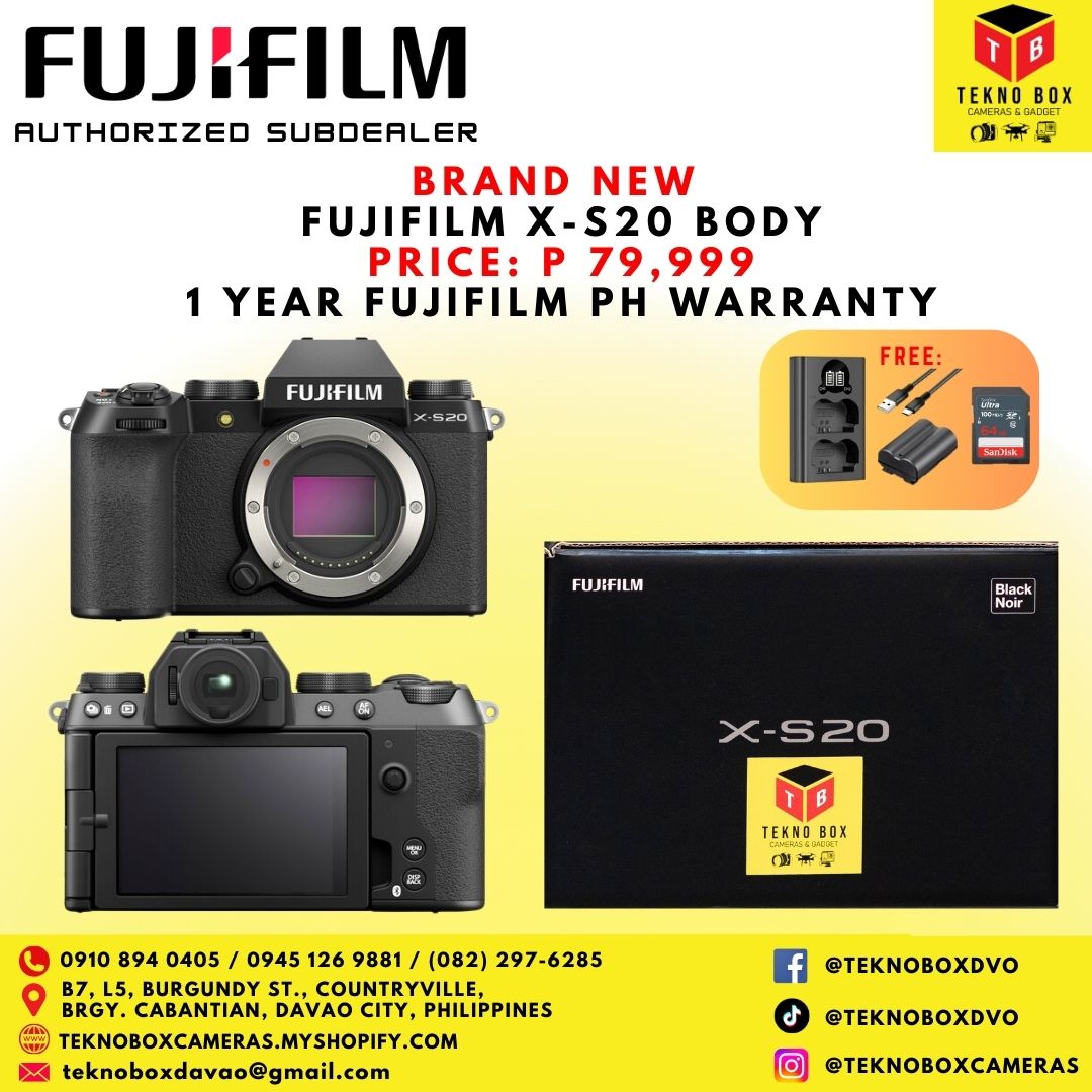 Fujifilm X-S20 Body Only